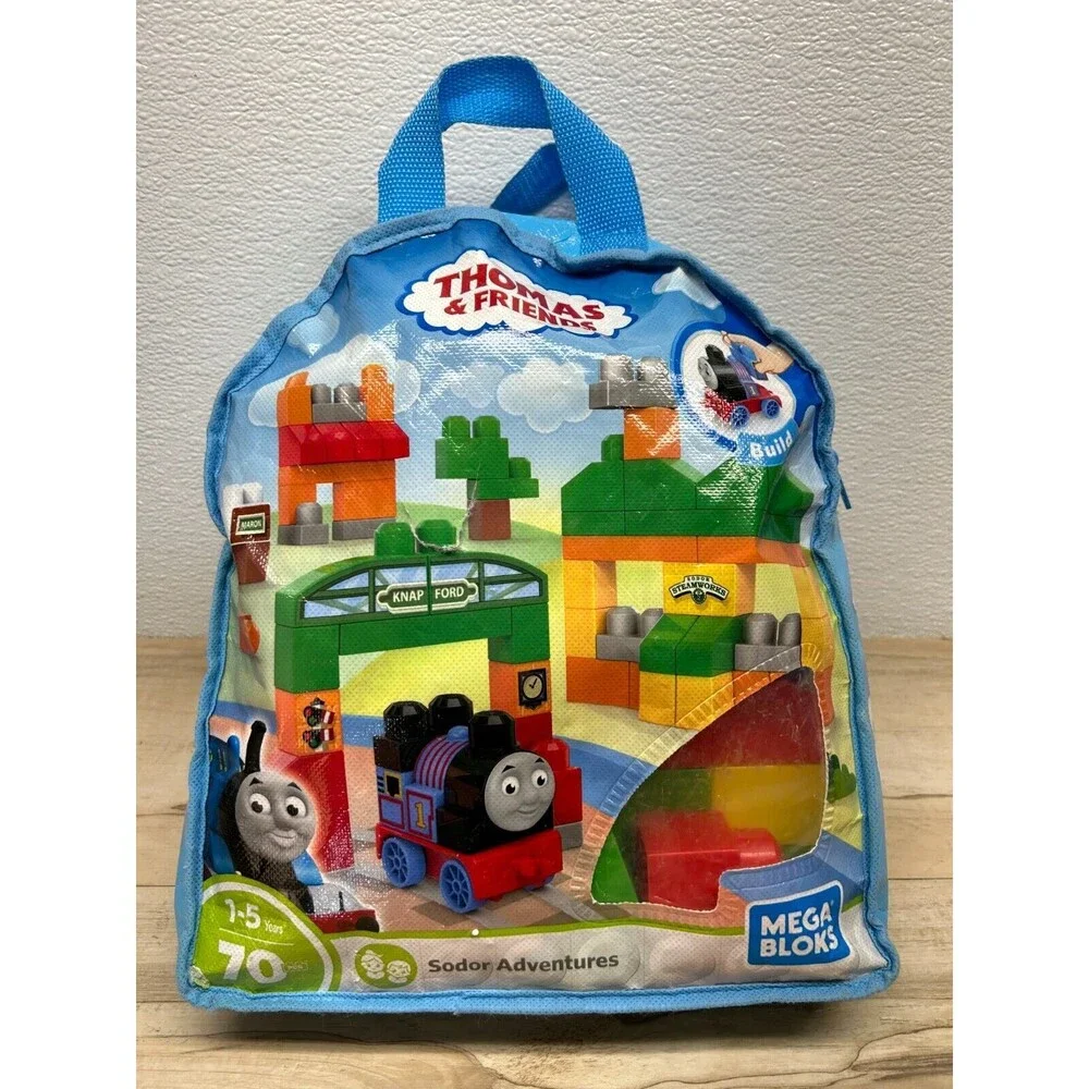 Thomas & Friends Sodor Adventures Mega Bloks Mixed Lot 120 Pcs Age 1-5 Years